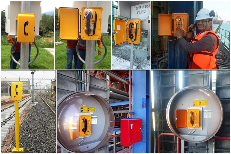 Railway telephonesWaterproofoutdoor emergency call KNTECH